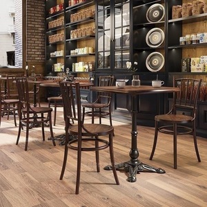 Commercial Series European Style Wooden <b>Dining</b> <b>Table</b> and Chairs for Youth Hostel Restaurant Furniture Designed Base Eco-Friendly - Product Image 3