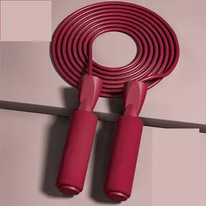 5MM厚PVC绳两用成人室内健身运动厚大球运动用品跳绳