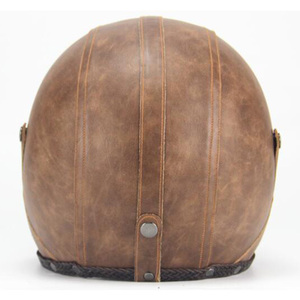 Casco de cuero sintético <span class=keywords><strong>para</strong></span> adulto, alta calidad, Estilo vintage, 3/4 - Product Image 6