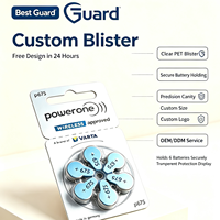 Emballage en blister personnalisé recyclable en PET/PP/PS/PVC, épaisseur 1 mm, pour les produits électroniques 3C, les clés USB, les cartes mémoire - Best Guard