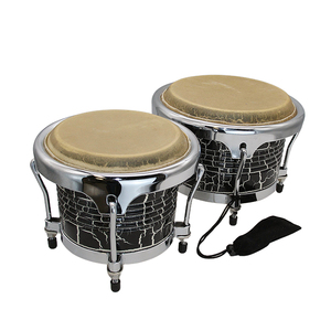 Fabricante Profesional de Instrumentos de Percusión, Bongos de 7.5+ 8.5 Pulgadas con Piel de Oveja y Madera de Abedul - Product Image 1