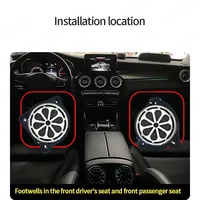 Speaker Subwoofer 8 inci Berdaya Tinggi untuk W205 X253 W213 W167 W206 GLC GLE GLS, Horn Tweeter Berdaya Tinggi