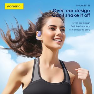 Écouteurs stéréo à conduction osseuse Foneng BL156 à oreille ouverte avec écran LCD numérique, crochet d'oreille, étanche IPX4, BT V5.4, batterie 500 mAh - Product Image 2