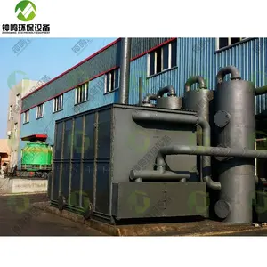 Non-pollution tyre pyrolysis plant with free installation