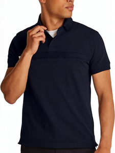 Camisa de Verano para Hombre, Nueva, Popular, Informal, de Manga Corta, Transpirable, con Estampado de Poliéster, para Oficina, Ropa de Moda - Product Image 3