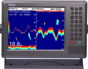 Électronique marine XINUO GPS Chart Plotter Fish <span class=keywords><strong>Finder</strong></span> Combo XF-1069GF Écran LCD grand format 10,4 pouces NMEA0183 Transpondeur AIS - Product Image 4