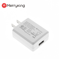Chargeur vertical US JP USB-A LOGO étiquette OEM chargeur 5V 1A 2A 3A avec certifications PSE UL