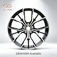 Rueda Forjada OEM Personalizada, Mecanizada por CNC, para Reemplazo Directo del Mercado de Posventa de las Llantas Originales de Autos de Lujo