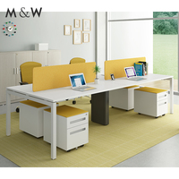 Vente directe d'usine de m & w de poste de travail moderne fabricant de bureau ensembles de meubles de bureau