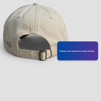 Casquette de baseball vintage en coton lavé, réglable, respirante, protection solaire, fabrication directe, logo personnalisé OEM