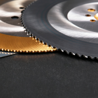 Outils de coupe M42 HSS, lames de scie circulaires en acier solide à grande vitesse, lames de scie à disque pour la coupe du métal et de l'acier inoxydable