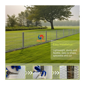 <span class=keywords><strong>Grillage</strong></span> métallique tissé pour l'alimentation des volailles, rouleaux de <span class=keywords><strong>grillage</strong></span> hexagonal galvanisé à chaud pour la protection des plantes - Product Image 1