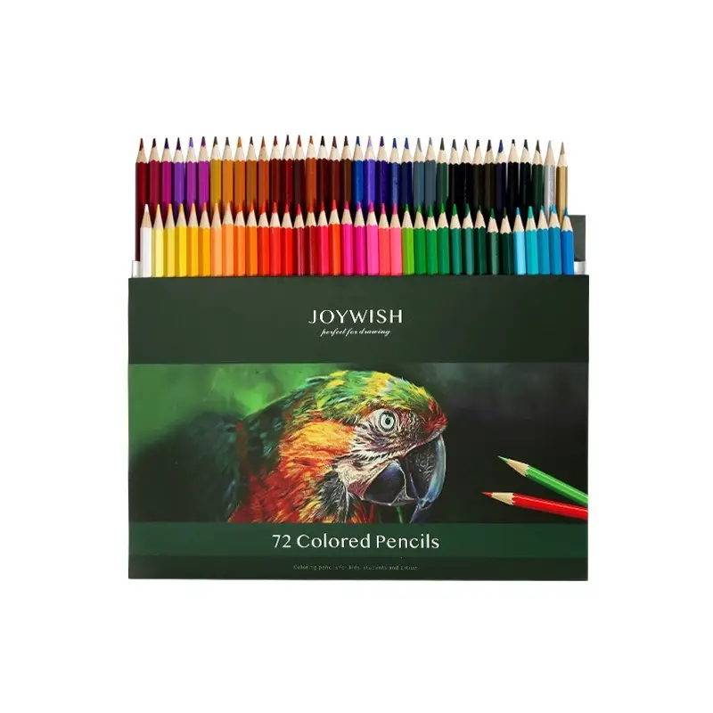 colored Pencil 72 Color Pencils Set with box 72 Colors Rainbow Wooden Color Pencil