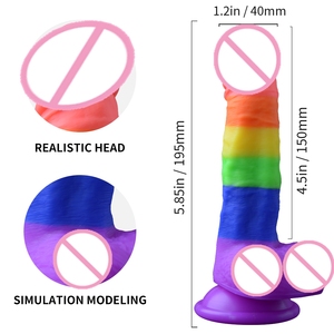 Женский силиконовый фаллоимитатор - Product Image 4