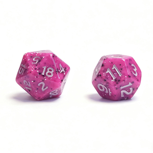 Tùy chỉnh 7 cái đa diện nhựa trò chơi xúc xắc thiết lập với các cạnh mềm mại và đa màu sắc lốm đốm hạt RPG <span class=keywords><strong>D</strong></span> & <span class=keywords><strong>D</strong></span> Hội Đồng Quản trị trò chơi sản phẩm - Product Image 6