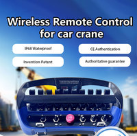 Control Remoto Inalámbrico de Alta Gama con 10 Funciones, Modelo Semi Azul, Apto para Maquinaria de Grúas Hidráulicas