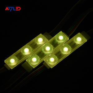 Módulos de luces LED RGB a prueba de agua de 12V 0.72W con 3 LED a todo color para letreros LED de publicidad exterior, cajas de luz e iluminación. - Product Image 5