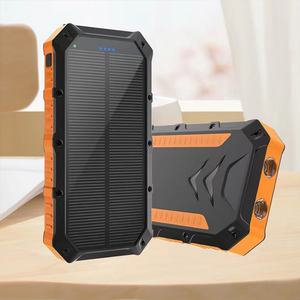 Chargeur de téléphone portable d'extérieur 36000 mAh 20000 mAh, batterie solaire multifonctionnelle avec lumière LED pour les voyages - Product Image 6