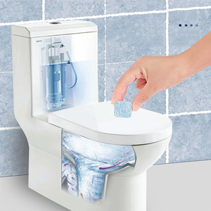 C131 12 cái nhà vệ sinh sạch bóng mạnh mẽ tự động tuôn ra nhà vệ sinh bát khử mùi cho phòng tắm làm sạch viên sủi bọt - Product Image 2