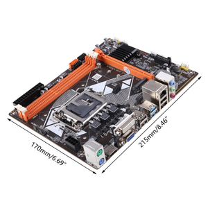 Tốt nhất nóng bán Mainboard B250 | Ổ cắm 1151 DDR4 PCIe M.2 USB 3.0 HDMI Micro-ATX Máy tính để bàn Bo mạch chủ - Product Image 6