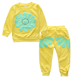 Conjunto de Ropa Infantil de Moda 2022, Modelo para Niña Pequeña, 2 Piezas, Chaqueta y Pantalones Largos - Product Image 4