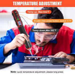 Portable Mini USB Lithium Battery Powered Soldering <b>Iron</b> Kit Multi-Purpose Wireless Welding with Convenient Charging - Product Image 4