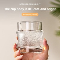 Verre à whisky transparent en verre coloré, nouveau design créatif, pour la vente en gros, idéal pour les bars et les fêtes