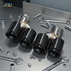 Tubos de escape JTLD para <span class=keywords><strong>BMW</strong></span> M estilo G2X M340 <span class=keywords><strong>M440</strong></span> G4X M240 puntas de escape cuádruples puntas de silenciador puntas de escape de fibra de carbono - Product Image 4
