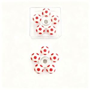 Jouet anti-stress en caoutchouc Football Finger Spinner, développement émotionnel, jouet éducatif pour enfants - Product Image 6