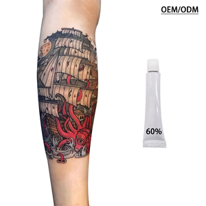 Venta al por mayor de productos cosméticos económicos para tatuajes, crema para tatuajes al 75%, material de práctica, herramientas de mezcla, descuento por volumen. - Product Image 4