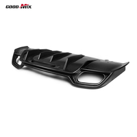 Kit carrosserie en fibre de carbone sèche préimprégnée Paktechz, diffuseur de pare-chocs arrière, spoiler pour Mercedes Benz AMG GT GTS C190 2014 - 2021