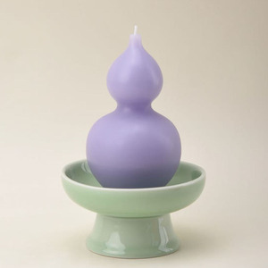 Bougie parfumée en forme de <span class=keywords><strong>calebasse</strong></span> chinoise, bougie décorative <span class=keywords><strong>artisanale</strong></span> pour cadeau - Product Image 5