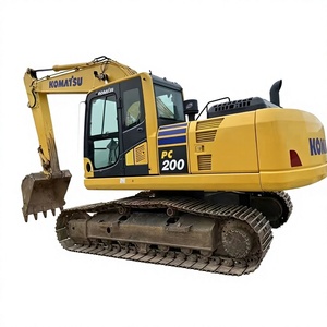 Excavadora de cadenas Komatsu PC200 usada, 20 toneladas, original de Japón - Product Image 1