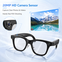 Lunettes Intelligentes 4K Anti-Tremblement avec Enregistrement Photo/Vidéo, Étanchéité IP66, Assistant IA, Caméra WiFi et Traduction en Temps Réel pour Téléphone