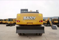 Type de roue d'excavatrice d'occasion SANY Production en Chine Pelle SY155W d'occasion presque neuve Vente à bas prix