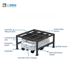 Robot Móvil AGV Inteligente para Clasificación y Elevación de Libros en Bibliotecas - Product Image 4