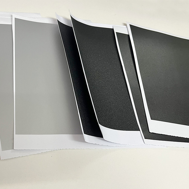 Customized PVC waterproof laptop stickers, personalized skin with luster, black and silver, high-quality laptop skin