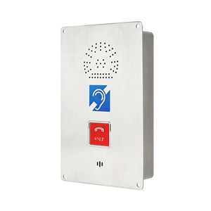 Interphone mains libres SIP avec aide auditive et téléphone compatible Braille pour personnes à mobilité réduite, idéal pour les salles blanches hospitalières et les ascenseurs - Fabricant ODM - Product Image 1