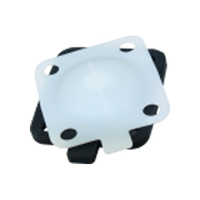 DONJOY 3A CE Vanne pneumatique à membrane directe sanitaire avec actionneur en alliage de type mini
