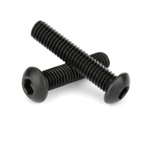 Vis à tête hexagonale en acier inoxydable noir LeGood, filetage M4, longueur 12 mm - Product Image 4