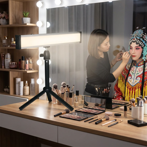 Simock - Lámpara LED de Maquillaje de 40 W, Lámpara de Belleza Portátil, Iluminación de Fotografía Bicolor Regulable, Iluminación para Estudio de Tatuajes, Fotografía de YouTube - Product Image 1