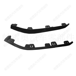 Vw Golf 7.5 Gti Front Bumper Lip Gloss Black Abs Trim Strip Left Right Side 5Gg805503A 5Gg805504A - Product Image 1