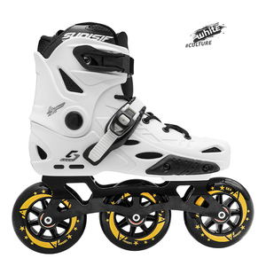 Vente Chaude d'Usine Patins à Roues Alignées Adulte à 3 Roues Patins de Fitness Freestyle Urbain Performance Slalom Coque Rigide avec Roues Lumineuses - Product Image 2