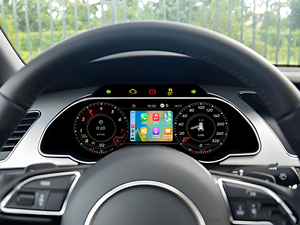 Afficheur numérique pour <span class=keywords><strong>Audi</strong></span> A5 2008-2016, tableau de bord, compteur de vitesse, Apple CarPlay sans fil, Android Auto - Product Image 2