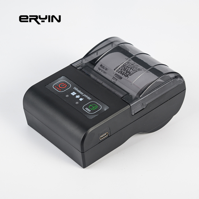2 Inch Portable Mini for 58mm Wireless Receipt Thermal POS Printer in Stock ESC Compatible