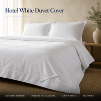 Fournitures hôtelières : Ensemble de literie jetable confortable, 100% Coton, 300-330 fils, Blanc Spa, Vente en gros à prix bas