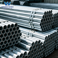 Tubo de Acero Redondo ERW Pre-Galvanizado, Tubo GI para Construcción y Proyectos Estructurales