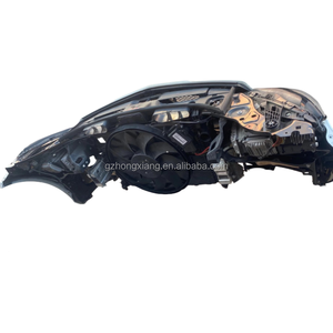 Pare-chocs avant d'occasion Mercedes-Benz CLS63 <span class=keywords><strong>AMG</strong></span> W218 avec feux de brouillard en ABS, version restylée, noir, ajustement universel, garantie 6 mois - Product Image 4