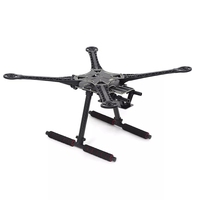 Kit Rangka Holybro S500 480mm Wheelbase dengan Lengan Serat Karbon 10 Inci untuk FPV RC Quadcopter UAV DIY Drone Suku Cadang Pengganti