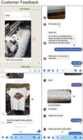Nieuwe 24 inch digitale DTF huisdierfolie printer T-shirt textiel printmachine automatisch 60cm dubbele Eps I3200/i1600/xp600 printkoppen